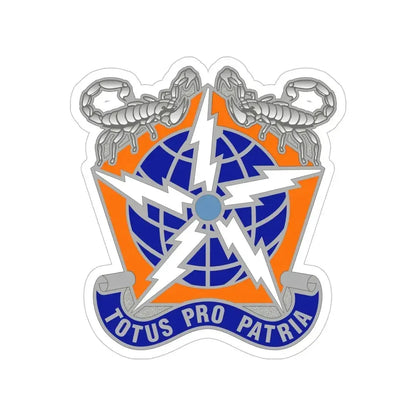 505 Signal Brigade 3 (U.S. Army) Transparent STICKER Die-Cut Vinyl Decal - The Sticker Space