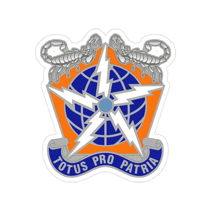 505 Signal Brigade 3 (U.S. Army) Transparent STICKER Die-Cut Vinyl Decal - The Sticker Space
