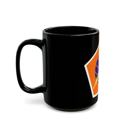 505 Signal Brigade (U.S. Army) Black Coffee Mug-The Sticker Space