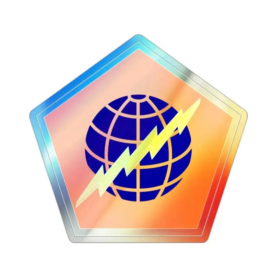 505 Signal Brigade (U.S. Army) Holographic STICKER Die-Cut Vinyl Decal - The Sticker Space
