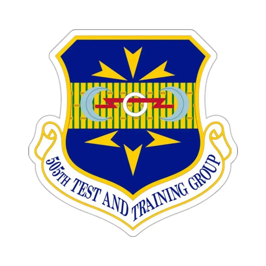 505 Test and Training Group ACC (U.S. Air Force) STICKER Vinyl Die-Cut Decal 2 Inch - The Sticker Space