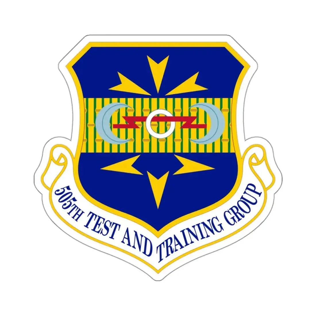 505 Test and Training Group ACC (U.S. Air Force) STICKER Vinyl Die-Cut Decal - The Sticker Space