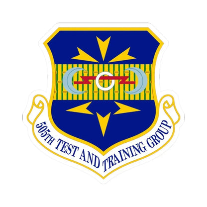 505 Test and Training Group ACC (U.S. Air Force) STICKER Vinyl Kiss-Cut Decal 2 Inch White - The Sticker Space