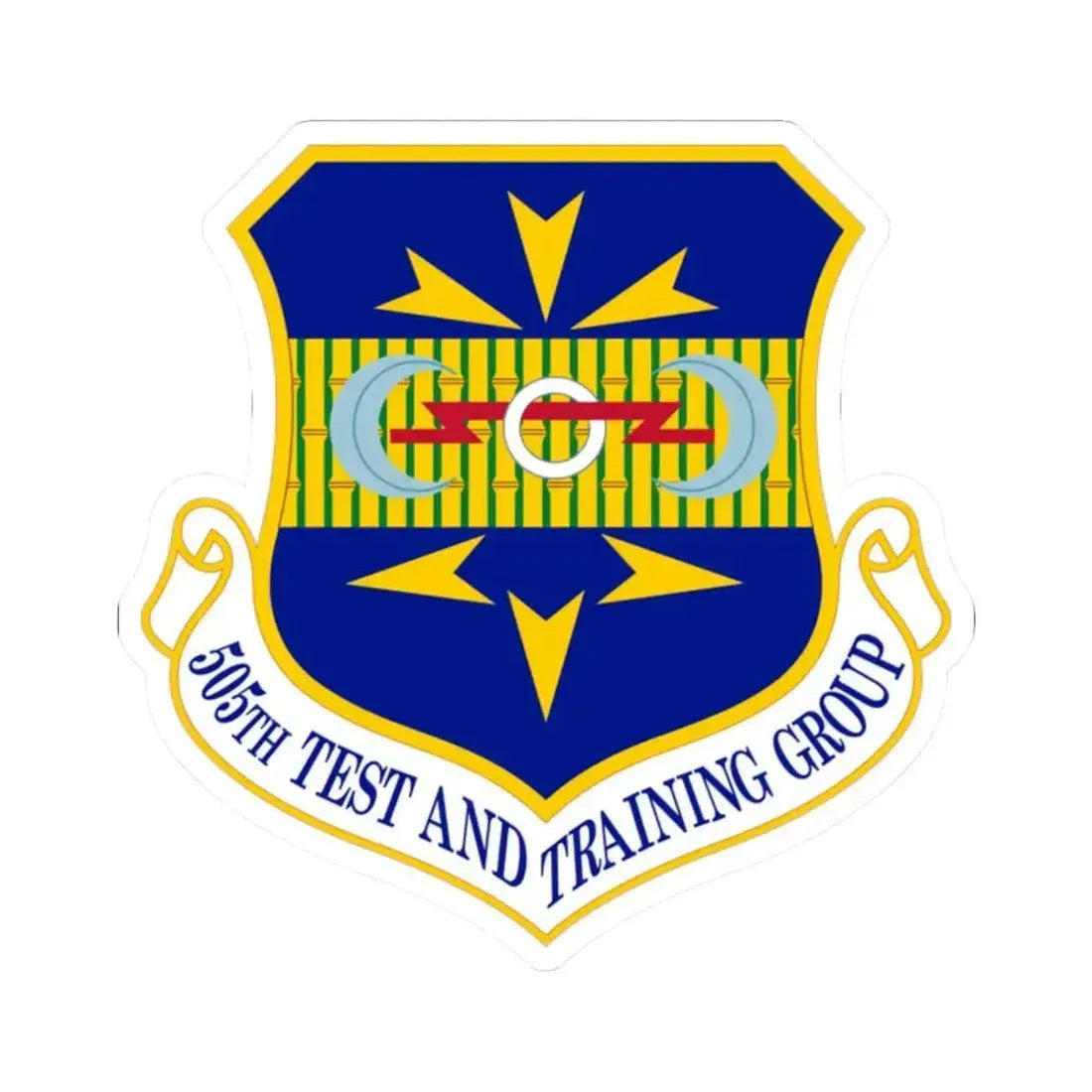 505 Test and Training Group ACC (U.S. Air Force) STICKER Vinyl Kiss-Cut Decal - The Sticker Space