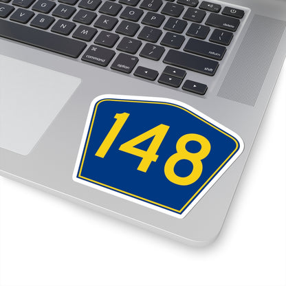 PR secondary 148 (Puerto Rico) (Road Sign) STICKER Vinyl Kiss-Cut Decal