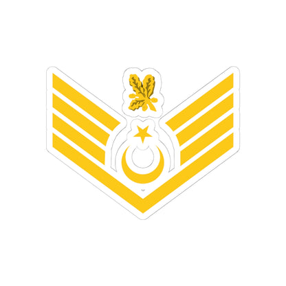 Navy TUR OR 07b (Turkey) (Military Rank) STICKER Vinyl Kiss-Cut Decal