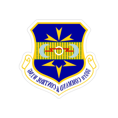 505th Command and Control Wing (U.S. Air Force) REVERSE PRINT Transparent STICKER-5 Inch-The Sticker Space