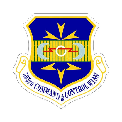 505th Command and Control Wing (U.S. Air Force) STICKER Vinyl Die-Cut Decal - The Sticker Space