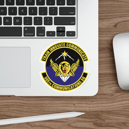 505th Communications Squadron (U.S. Air Force) STICKER Vinyl Die-Cut Decal-The Sticker Space