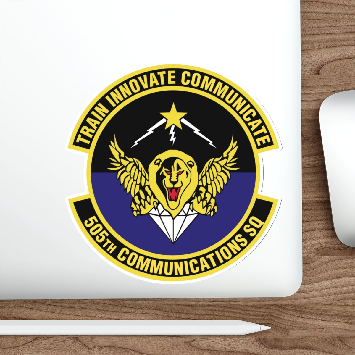 505th Communications Squadron (U.S. Air Force) STICKER Vinyl Die-Cut Decal-The Sticker Space