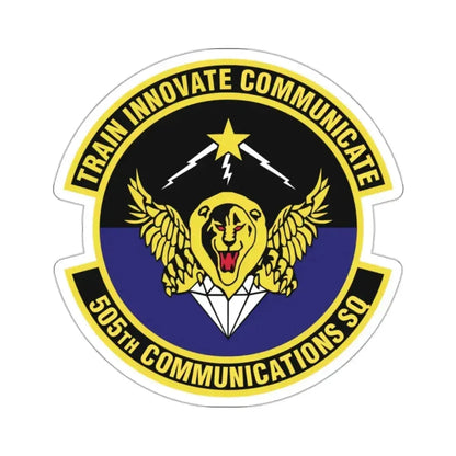 505th Communications Squadron (U.S. Air Force) STICKER Vinyl Die-Cut Decal 2 Inch - The Sticker Space