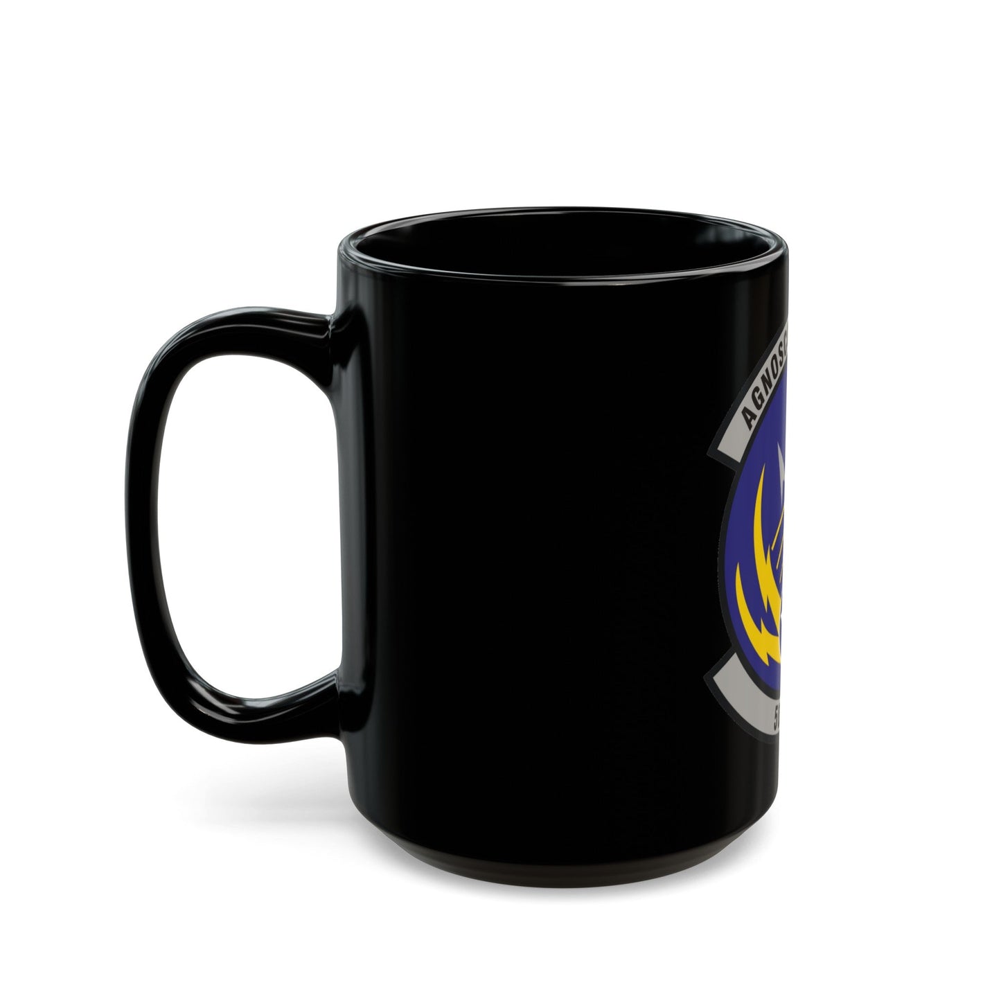 505th Exercise Control Squadron (U.S. Air Force) Black Coffee Mug-The Sticker Space