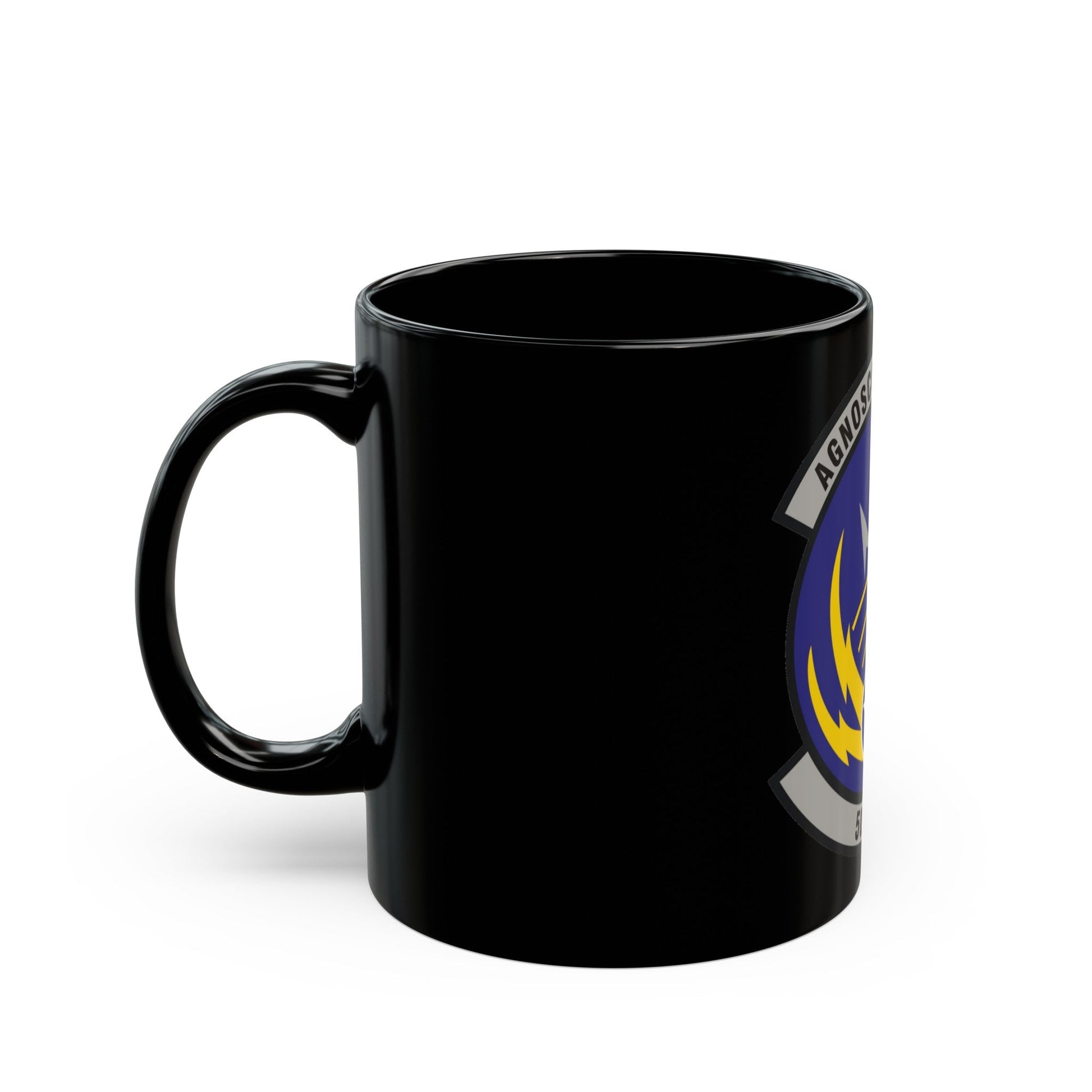 505th Exercise Control Squadron (U.S. Air Force) Black Coffee Mug-The Sticker Space