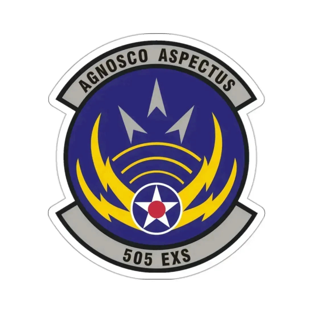 505th Exercise Control Squadron (U.S. Air Force) STICKER Vinyl Die-Cut Decal 2 Inch - The Sticker Space