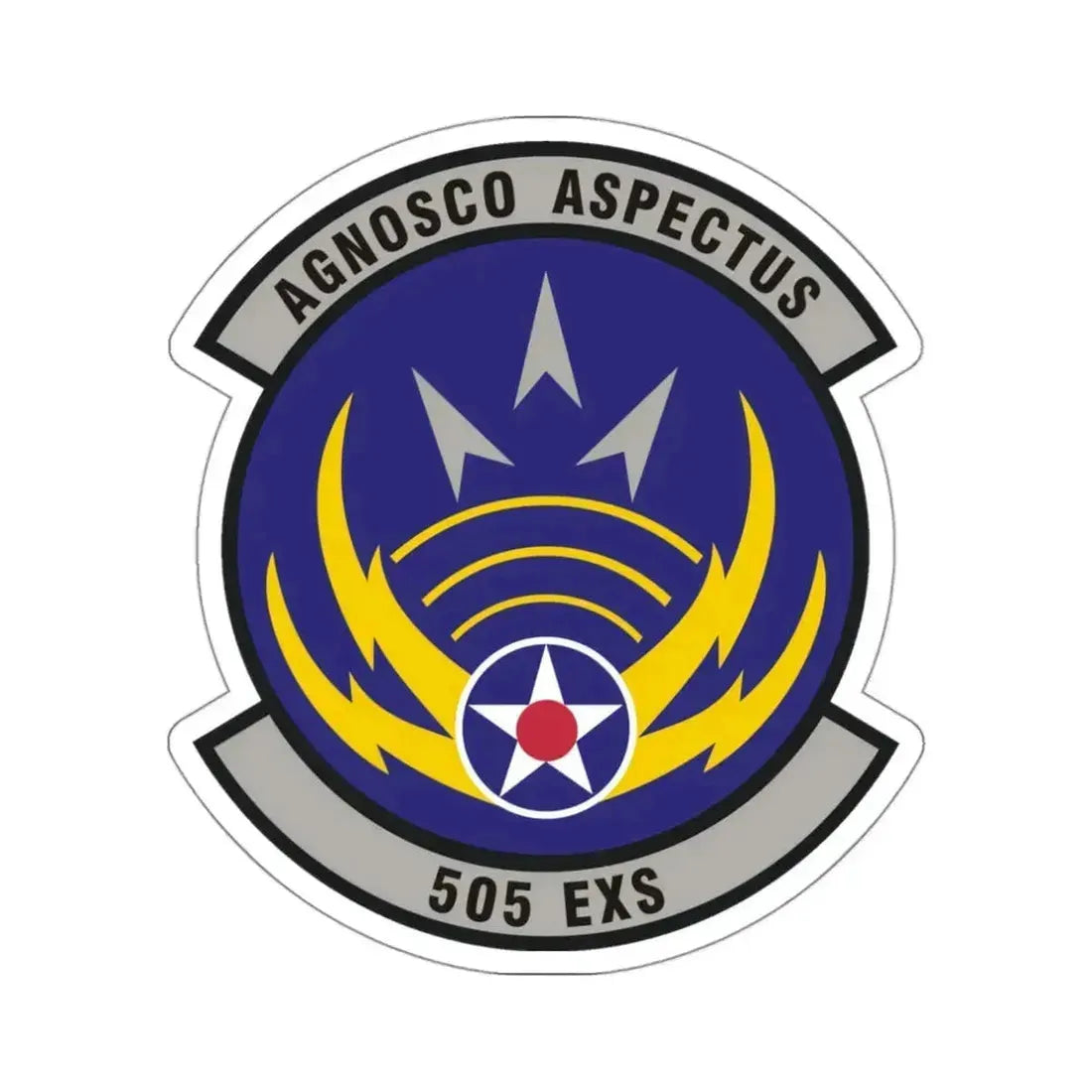 505th Exercise Control Squadron (U.S. Air Force) STICKER Vinyl Die-Cut Decal 3 Inch - The Sticker Space