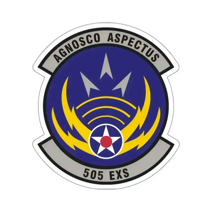 505th Exercise Control Squadron (U.S. Air Force) STICKER Vinyl Die-Cut Decal 3 Inch - The Sticker Space