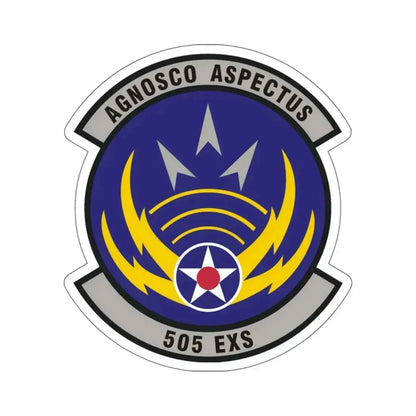 505th Exercise Control Squadron (U.S. Air Force) STICKER Vinyl Die-Cut Decal 5 Inch - The Sticker Space