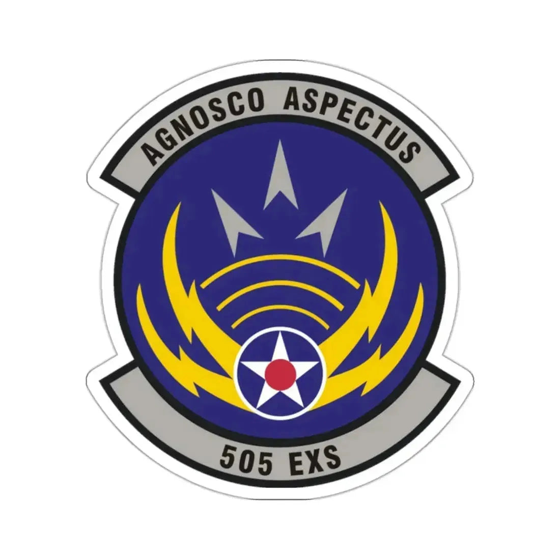 505th Exercise Control Squadron (U.S. Air Force) STICKER Vinyl Die-Cut Decal - The Sticker Space