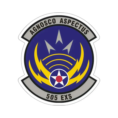 505th Exercise Control Squadron (U.S. Air Force) STICKER Vinyl Die-Cut Decal - The Sticker Space