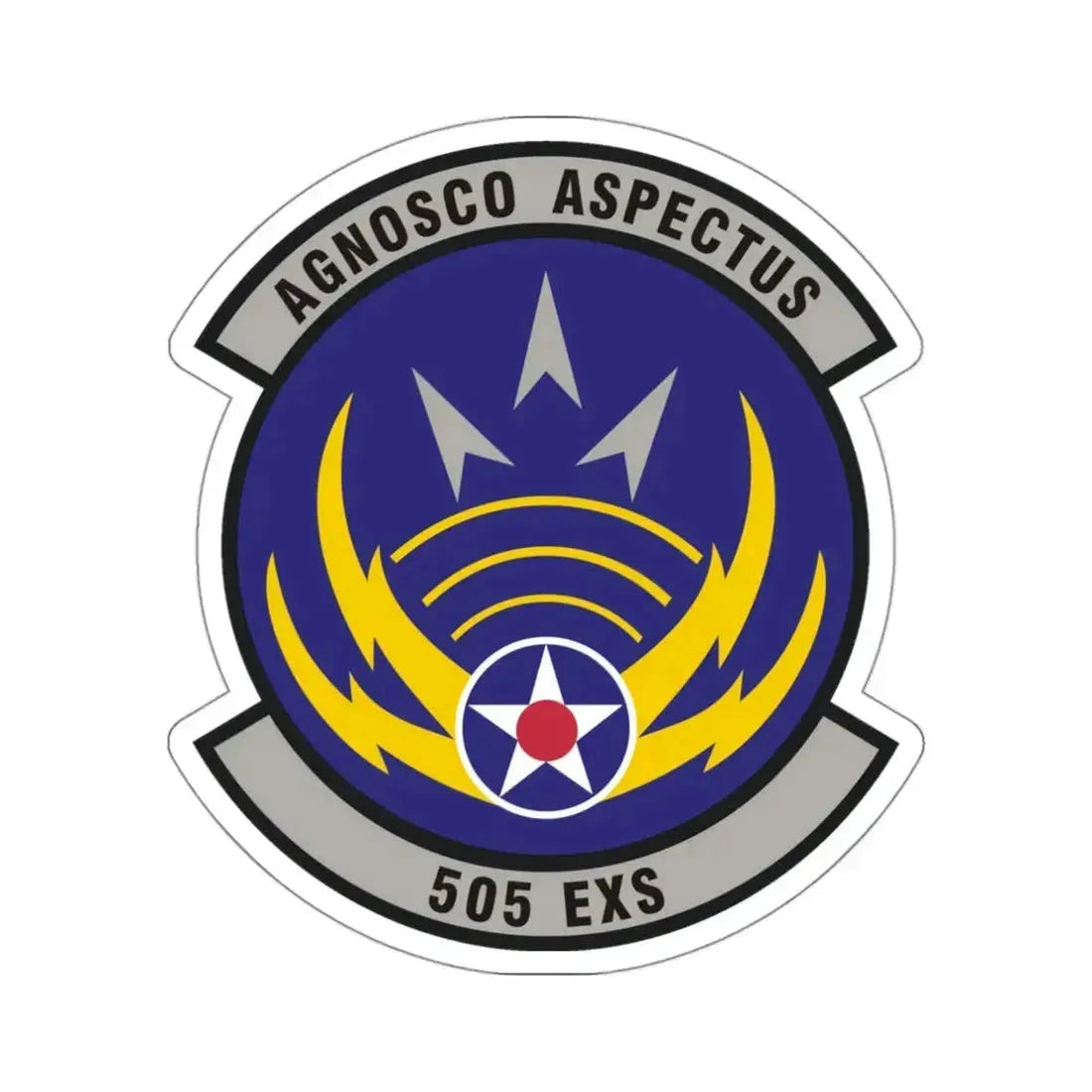 505th Exercise Control Squadron (U.S. Air Force) STICKER Vinyl Die-Cut Decal - The Sticker Space