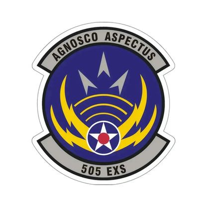 505th Exercise Control Squadron (U.S. Air Force) STICKER Vinyl Die-Cut Decal - The Sticker Space