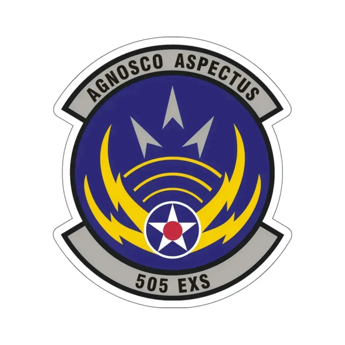 505th Exercise Control Squadron (U.S. Air Force) STICKER Vinyl Die-Cut Decal - The Sticker Space