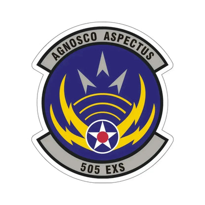 505th Exercise Control Squadron (U.S. Air Force) STICKER Vinyl Die-Cut Decal - The Sticker Space