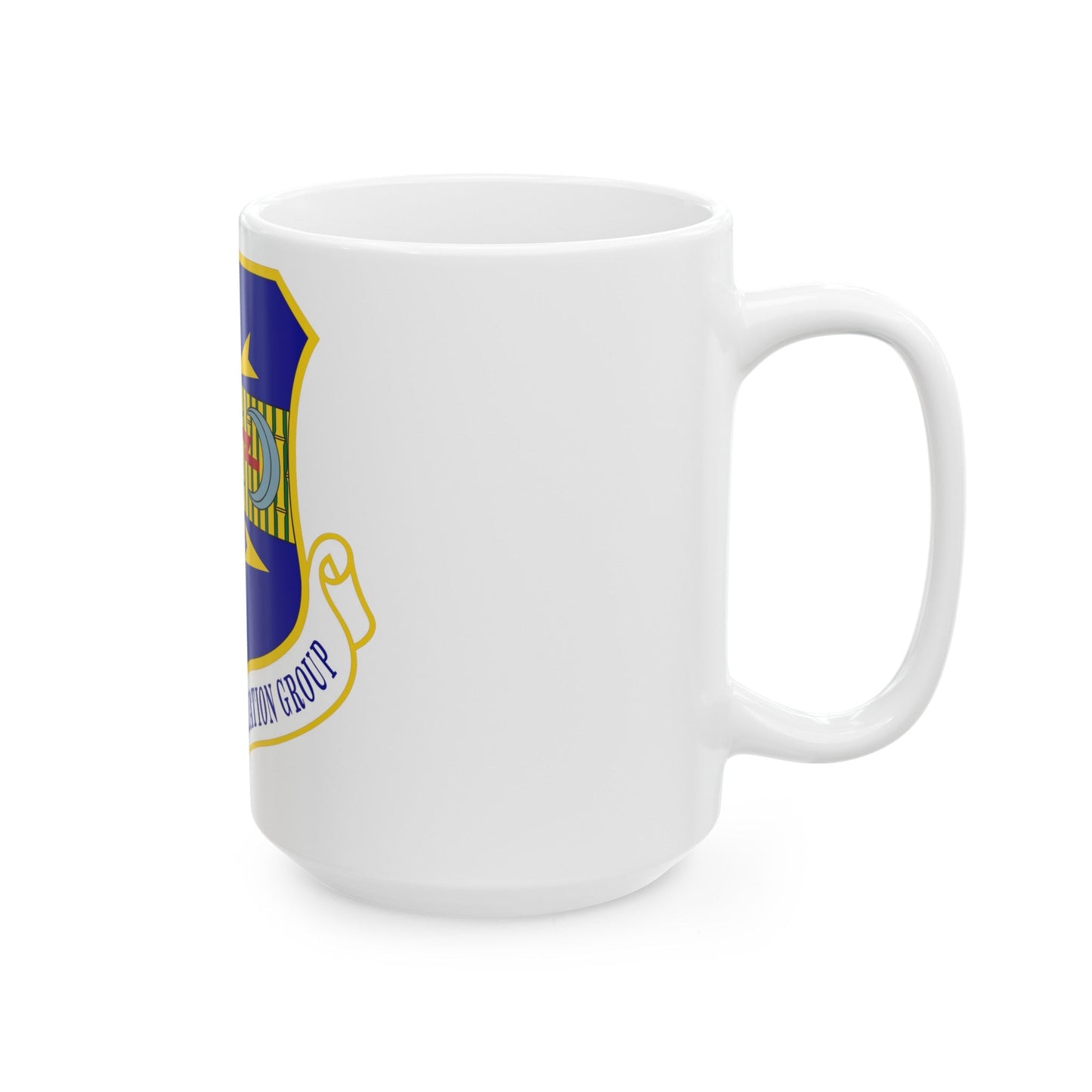 505th Test and Evaluation Group (U.S. Air Force) White Coffee Mug-The Sticker Space