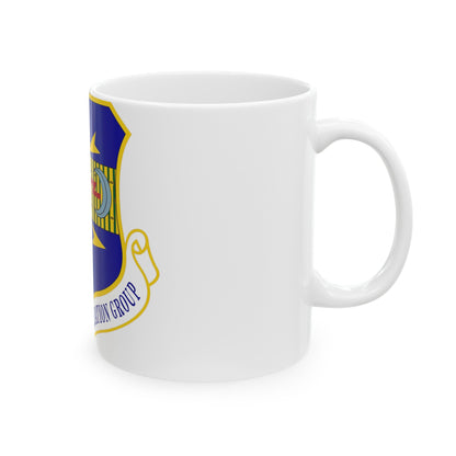 505th Test and Evaluation Group (U.S. Air Force) White Coffee Mug-The Sticker Space
