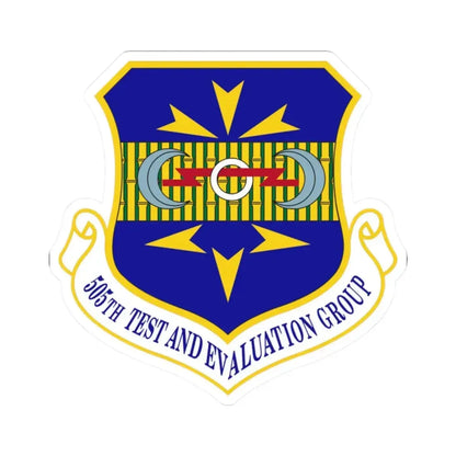 505th Test and Evaluation Group (U.S. Air Force) STICKER Vinyl Kiss-Cut Decal 2 Inch White - The Sticker Space
