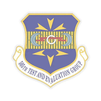 505th Test and Evaluation Group (U.S. Air Force) STICKER Vinyl Kiss-Cut Decal 6 Inch Transparent - The Sticker Space