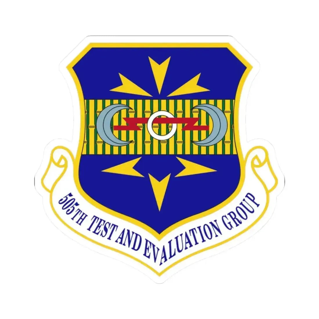 505th Test and Evaluation Group (U.S. Air Force) STICKER Vinyl Kiss-Cut Decal - The Sticker Space