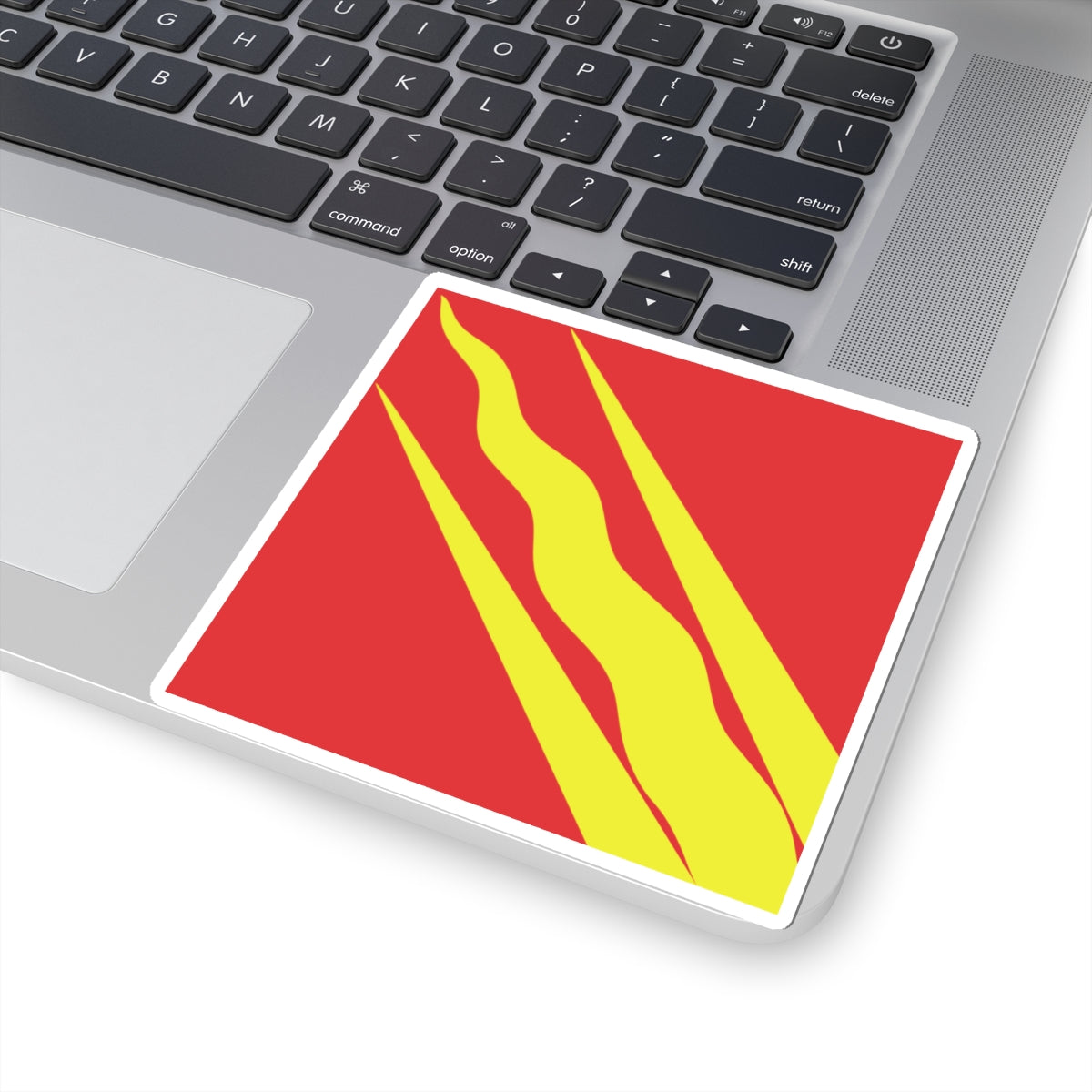 Flag of Østfold (Norway) STICKER Vinyl Kiss-Cut Decal