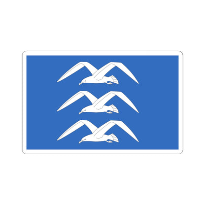 Flag of Haugesund Rogaland Norway - STICKER Vinyl Kiss-Cut Decal