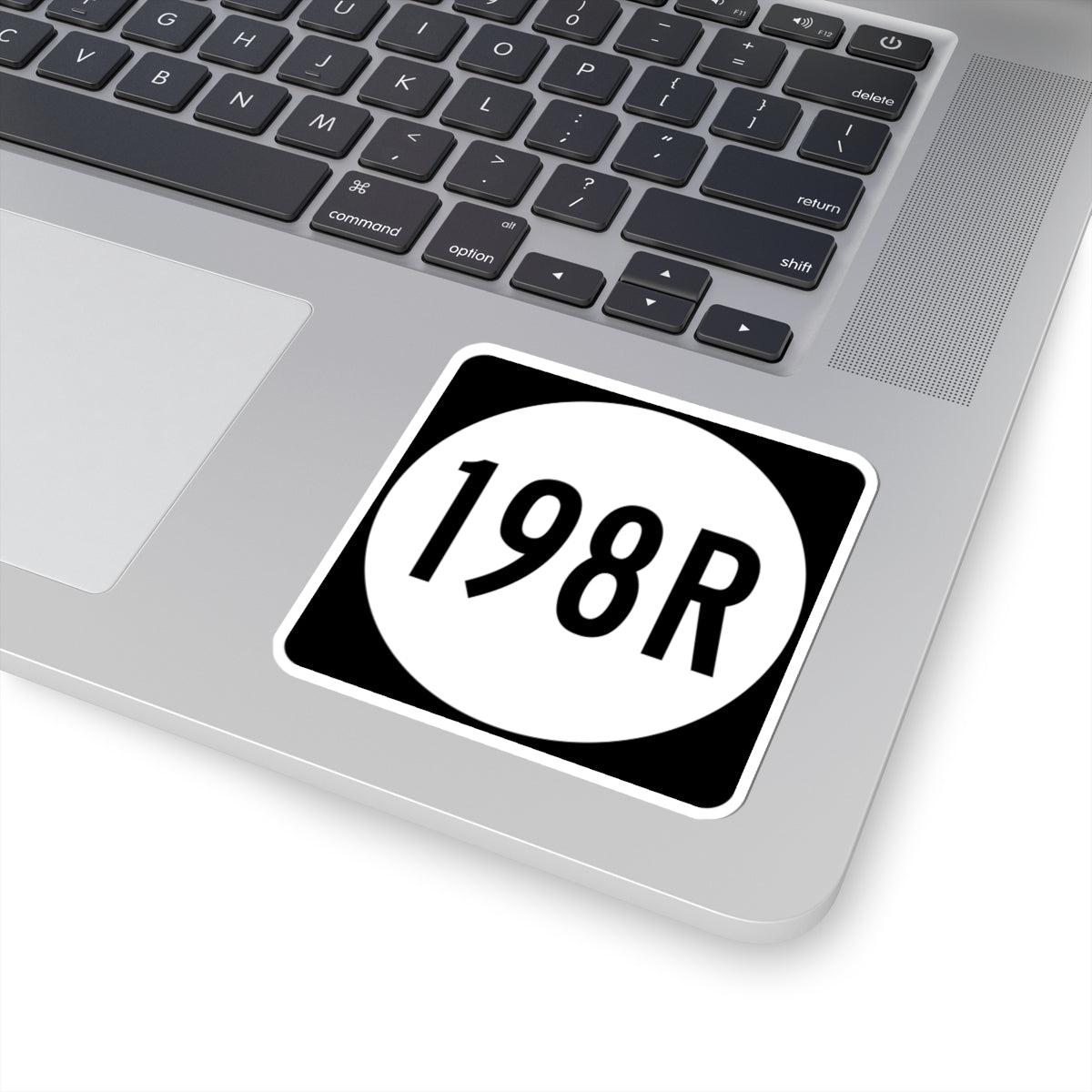 PR tertiary 198R (Puerto Rico) (Road Sign) STICKER Vinyl Kiss-Cut Decal