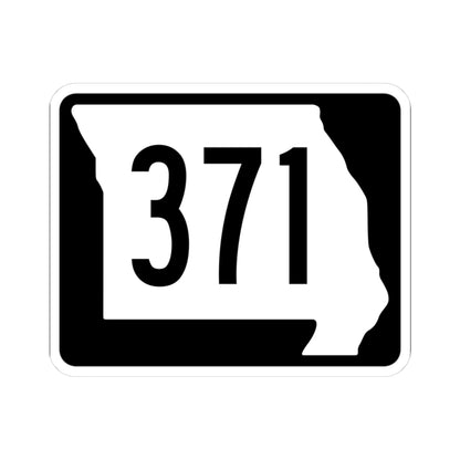 MO-371 (Missouri) (Road Sign) STICKER Vinyl Kiss-Cut Decal