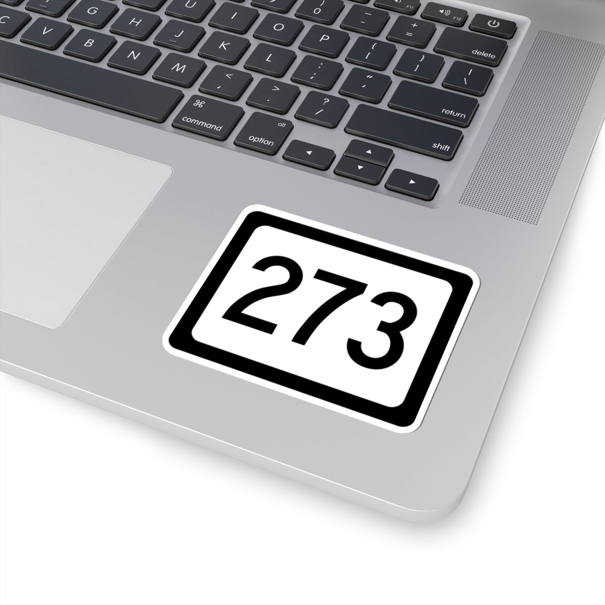 WV-273 (Virginia) (Road Sign) STICKER Vinyl Kiss-Cut Decal