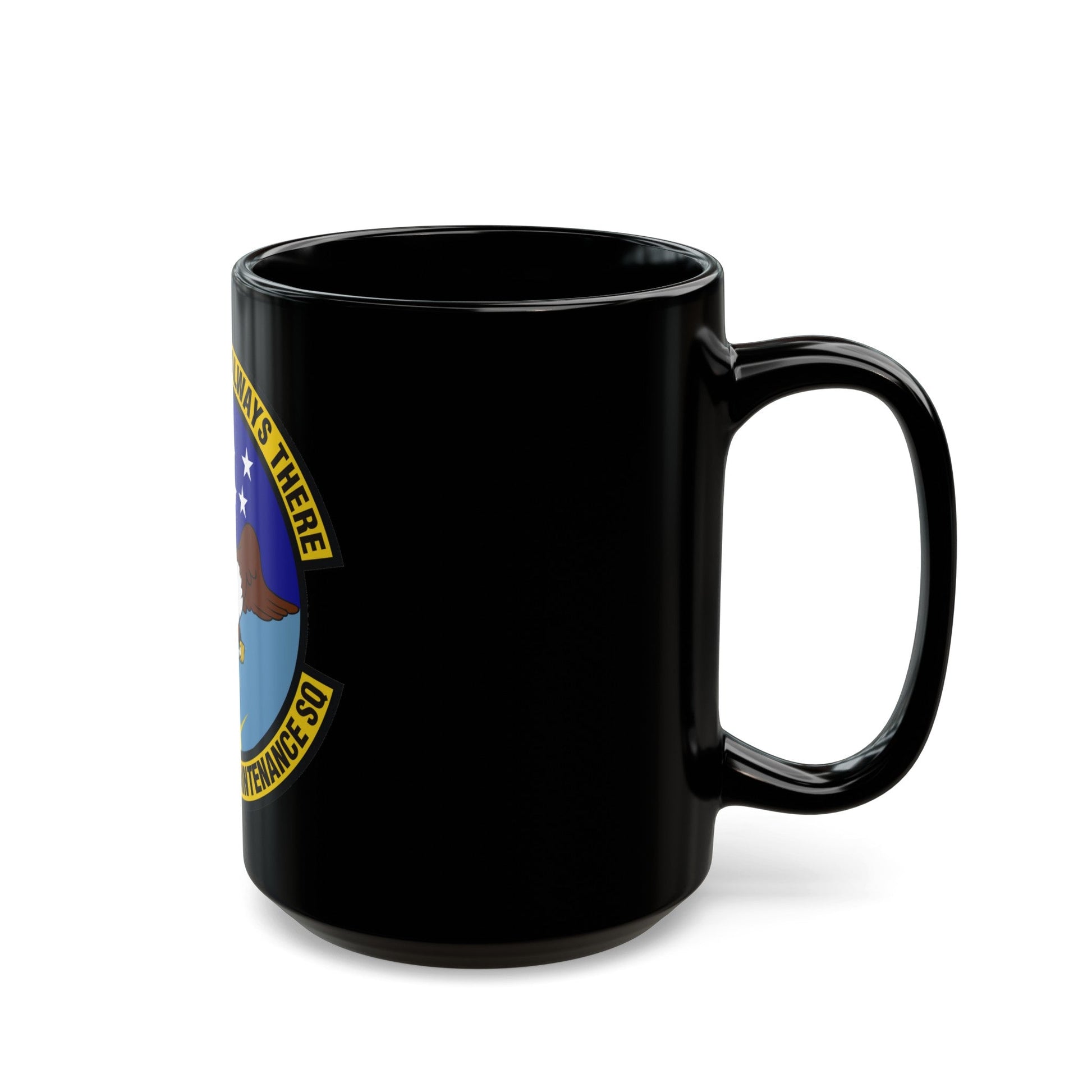 507th Aircraft Maintenance Squadron (U.S. Air Force) Black Coffee Mug-The Sticker Space