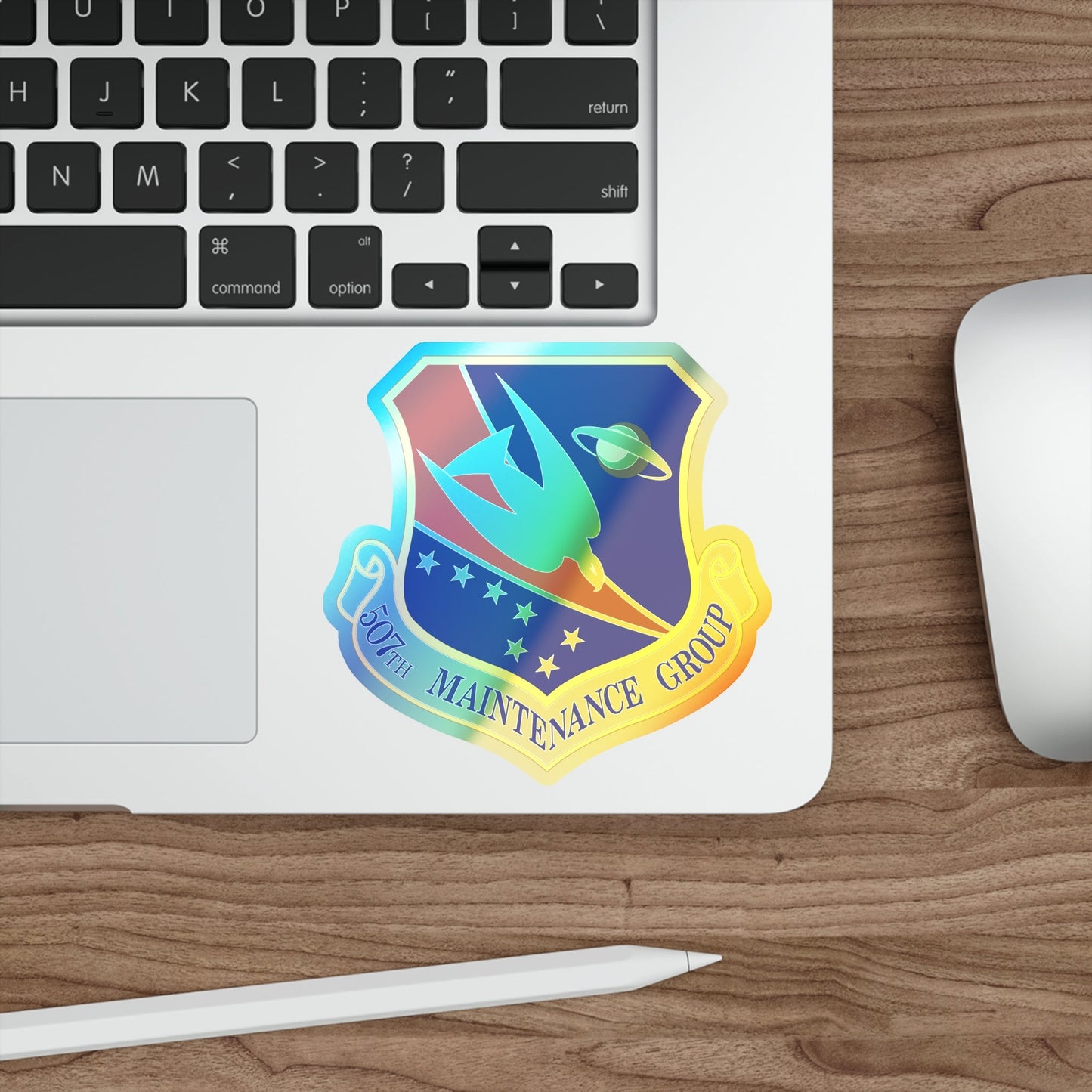 507th Maintenance Group (U.S. Air Force) Holographic STICKER Die-Cut Vinyl Decal-The Sticker Space