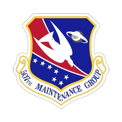 507th Maintenance Group (U.S. Air Force) STICKER Vinyl Kiss-Cut Decal 2 Inch White - The Sticker Space