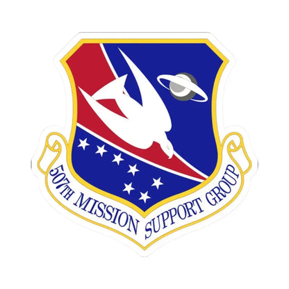 507th Mission Support Group (U.S. Air Force) STICKER Vinyl Kiss-Cut Decal 2 Inch White - The Sticker Space