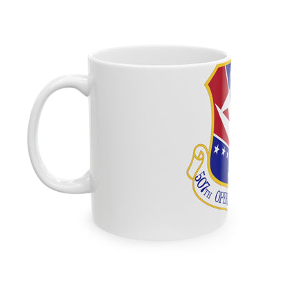 507th Operations Group (U.S. Air Force) White Coffee Mug-The Sticker Space