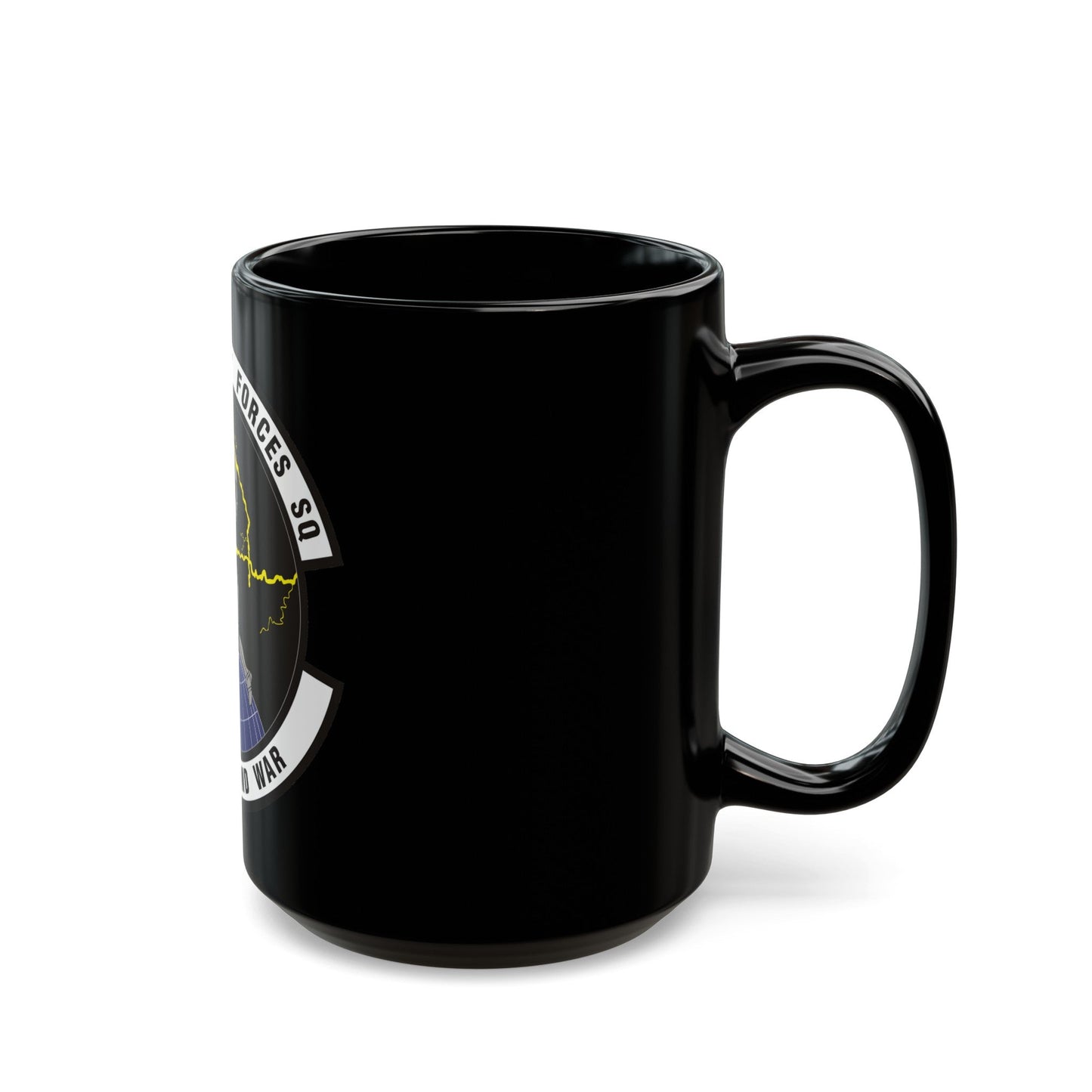 507th Security Forces Squadron (U.S. Air Force) Black Coffee Mug-The Sticker Space