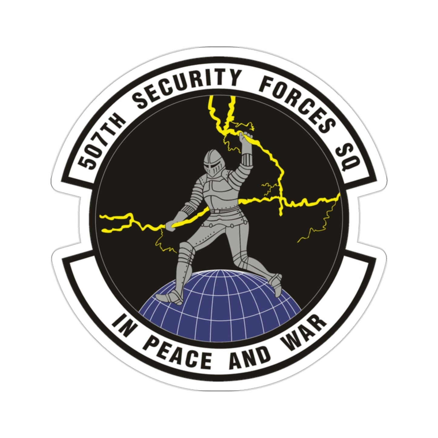 507th Security Forces Squadron (U.S. Air Force) STICKER Vinyl Die-Cut Decal-2 Inch-The Sticker Space