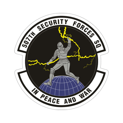 507th Security Forces Squadron (U.S. Air Force) STICKER Vinyl Die-Cut Decal-3 Inch-The Sticker Space