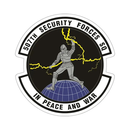 507th Security Forces Squadron (U.S. Air Force) STICKER Vinyl Die-Cut Decal 6 Inch - The Sticker Space