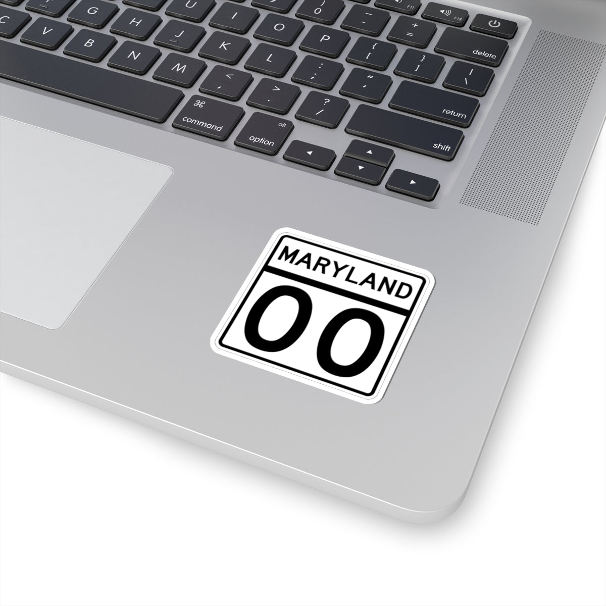 MD template (Maryland) (Road Sign) STICKER Vinyl Kiss-Cut Decal