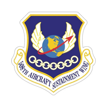 508th Aircraft Sustainment Wing (U.S. Air Force) STICKER Vinyl Die-Cut Decal 6 Inch - The Sticker Space