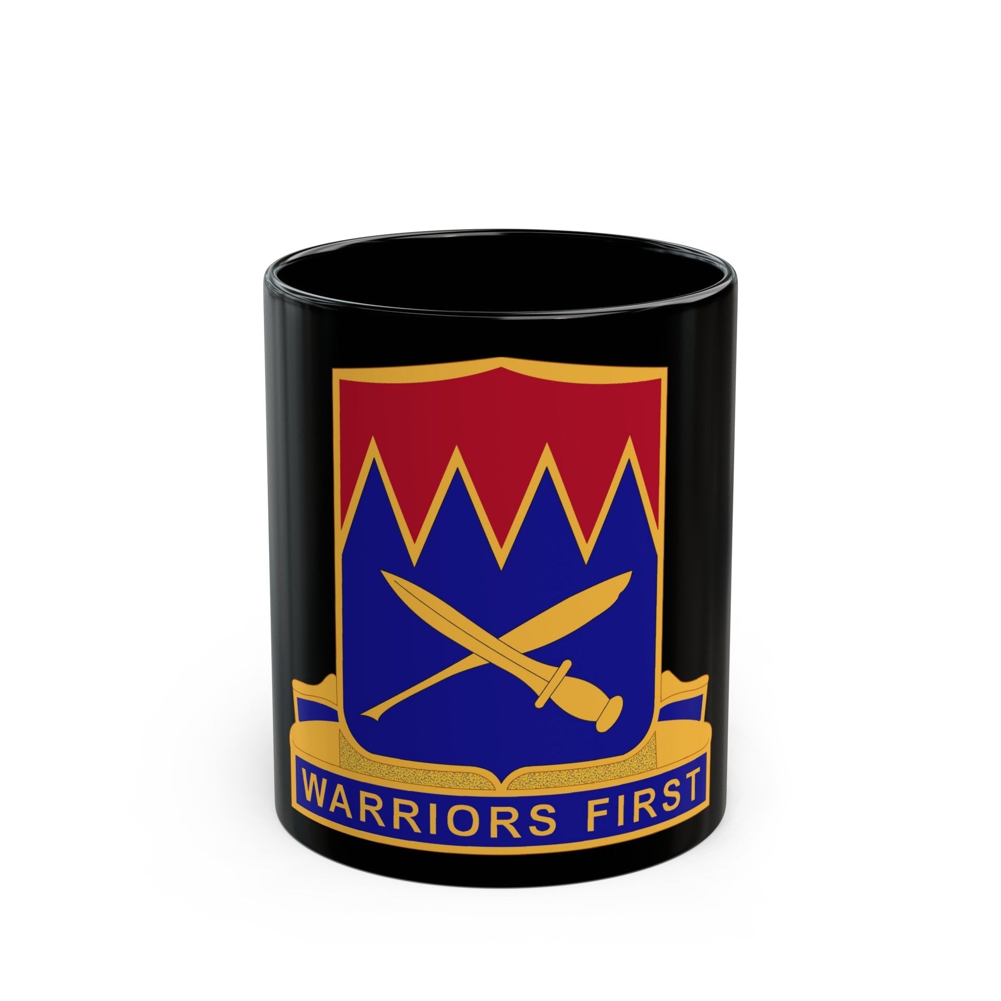 509 Personnel Services Battalion (U.S. Army) Black Coffee Mug-11oz-The Sticker Space