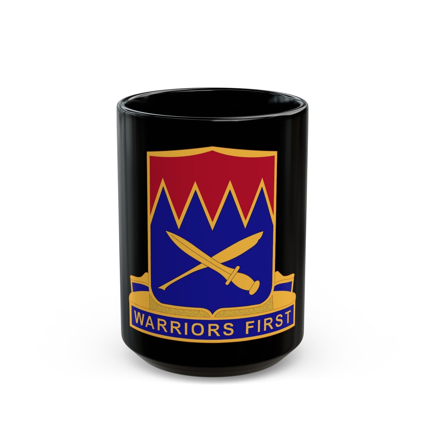 509 Personnel Services Battalion (U.S. Army) Black Coffee Mug-15oz-The Sticker Space